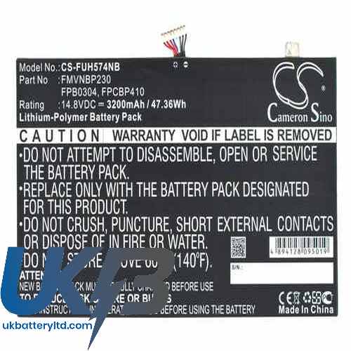 Fujitsu Lifebook UH574 Compatible Replacement Battery