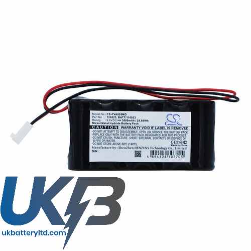 FRESENIUS 120023 Compatible Replacement Battery