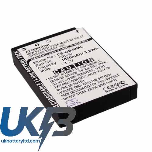 GE GB-40 E1030 E1040 E1050TW Compatible Replacement Battery