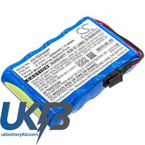 GE 600-XTI-BAT Compatible Replacement Battery