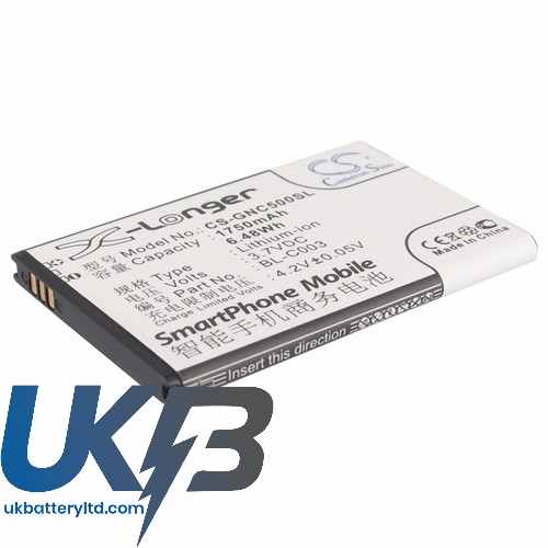 GIONEE BL C003 Compatible Replacement Battery