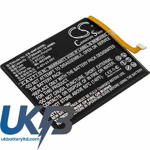 GIONEE F205L Compatible Replacement Battery