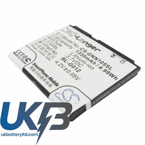 GIONEE C900 Compatible Replacement Battery