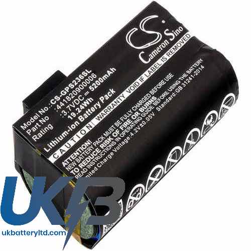 Getac PS236 Compatible Replacement Battery