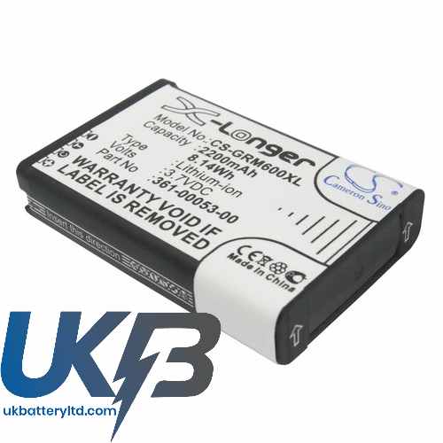 GARMIN Montana 600T Compatible Replacement Battery