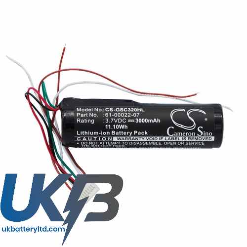 GARMIN 361 00022 07 Compatible Replacement Battery
