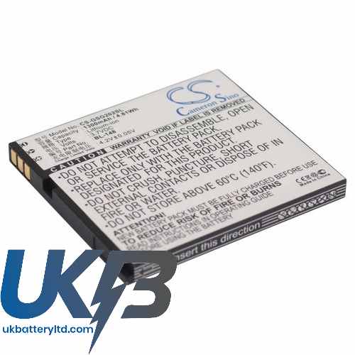 Gigabyte BL-148 Gsmart GS202 Compatible Replacement Battery