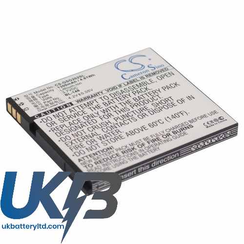 Gsmart BL-148 GS202 Compatible Replacement Battery