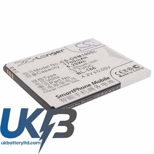 GSMART BL 166 Compatible Replacement Battery