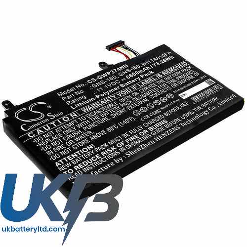 Gigabyte P37X v5 Compatible Replacement Battery