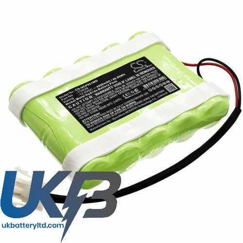 Hellige Monitor Servomed SMS182 Compatible Replacement Battery