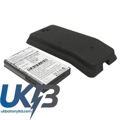HTC 35H00121-05M BA S381 TWIN160 A6263 Hero 100 Compatible Replacement Battery