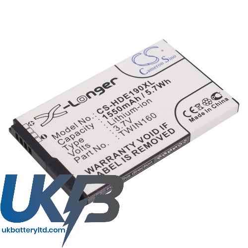 T MOBILE BAS380 Compatible Replacement Battery