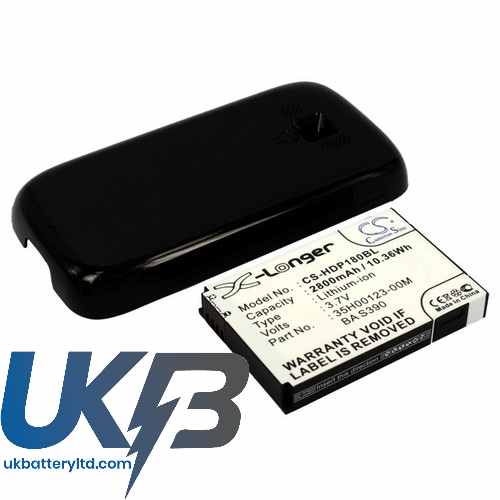 HTC Touch Pro II Compatible Replacement Battery