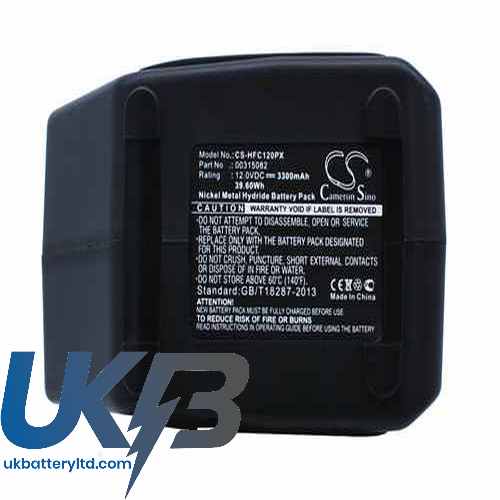 HILTI TCD12 Compatible Replacement Battery