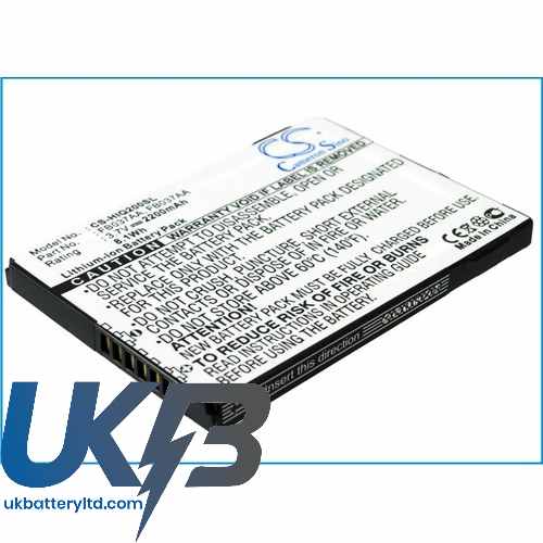 HP 410814-001 419306-001 FB037AA iPAQ 200 210 211 Compatible Replacement Battery