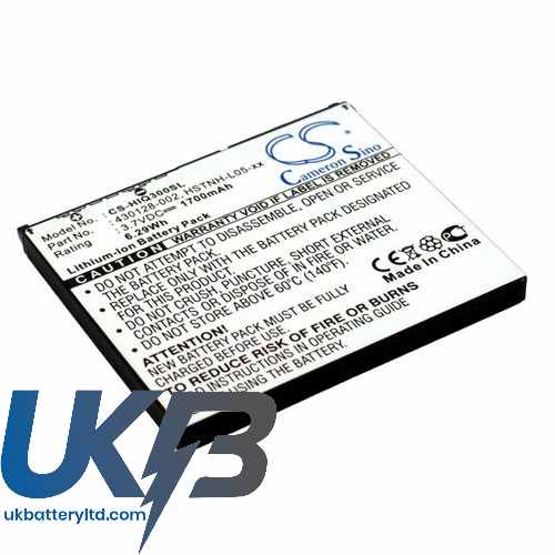 HP iPAQ FB078AA Compatible Replacement Battery