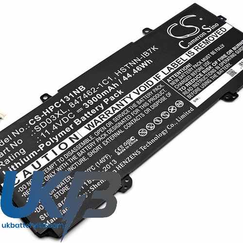 HP HSTNN IB7K Compatible Replacement Battery
