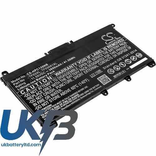 HP Pavilion 15-CC163TX Compatible Replacement Battery