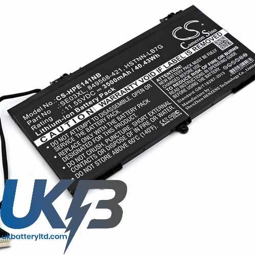 Compatible Battery For HP SE03XL CS HPE141NB