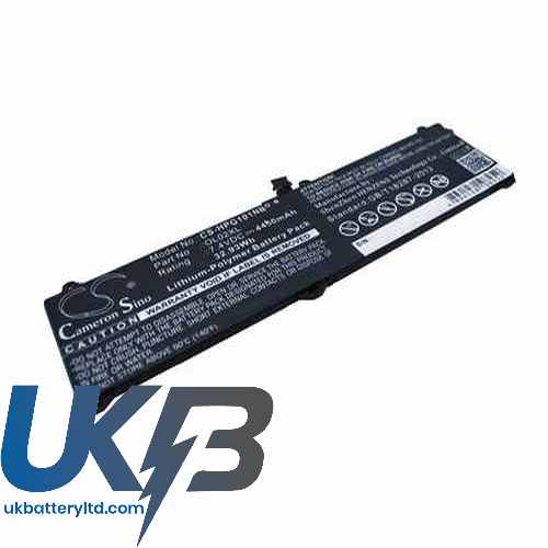 HP Elite x2 1011 G1(L5G75EA) Compatible Replacement Battery