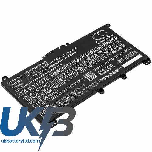 HP 15-DB0083CL Compatible Replacement Battery