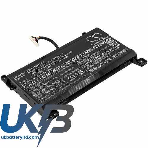 HP Omen 17-AN003NI Compatible Replacement Battery