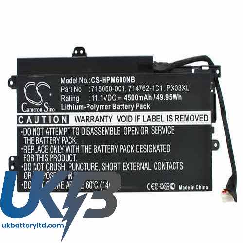 HP Envy Touchsmart 14-K111NR Compatible Replacement Battery