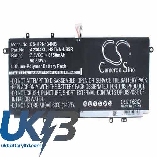 HP Chromebook 14 G1(H6Q27EA) Compatible Replacement Battery