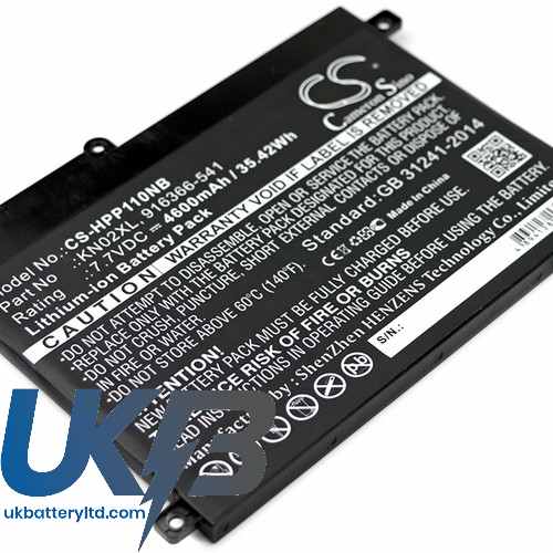 HP HSTNN IB7R Compatible Replacement Battery