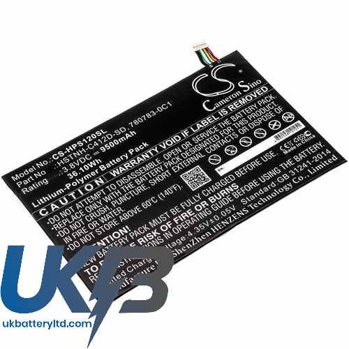 Compatible Battery For HP Pro Slate 12 CS HPS120SL