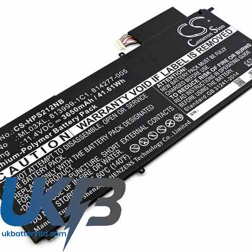 Compatible Battery For HP Spectre X2 12 CS HPS212NB