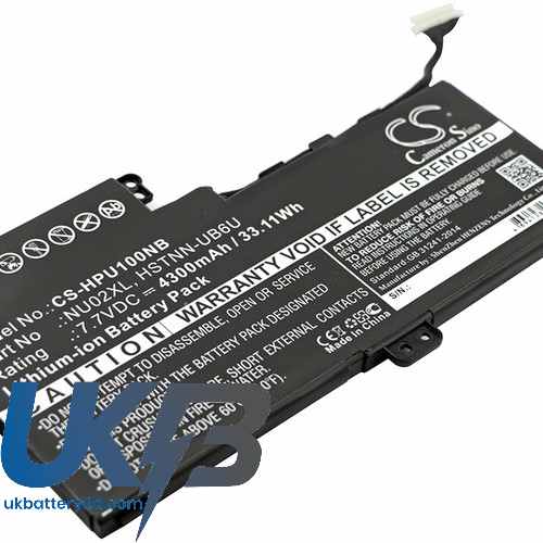 Compatible Battery For HP Pavilion M1 U001DX CS HPU100NB