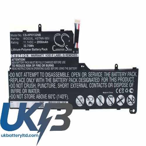 HP 725606-001 Compatible Replacement Battery