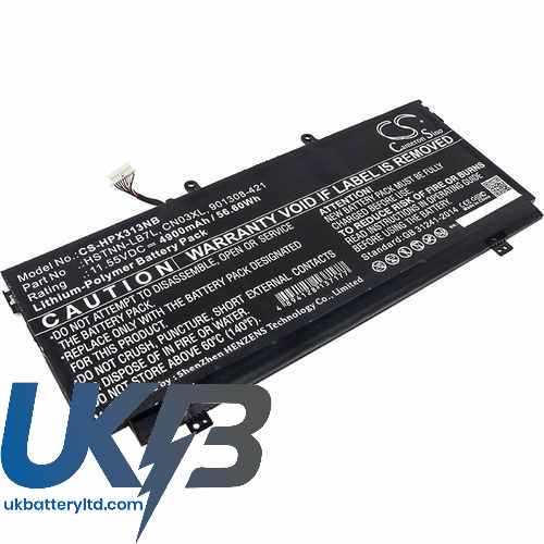 HP Envy 13-AB009UR Compatible Replacement Battery