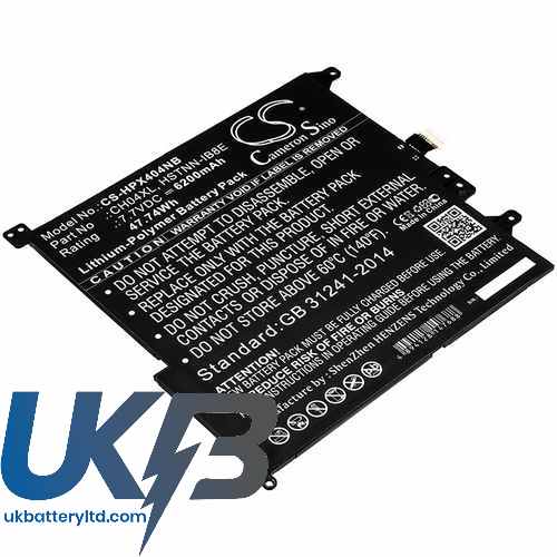 HP Chromebook X2 12-F002ND Compatible Replacement Battery