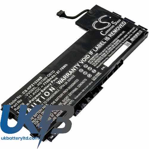 HP ZBook 15 G4 (Y6K19EA) Compatible Replacement Battery