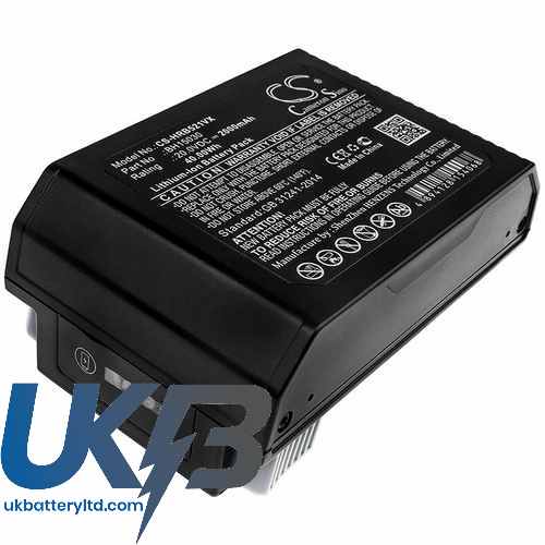 Hoover BH53420PCE Compatible Replacement Battery