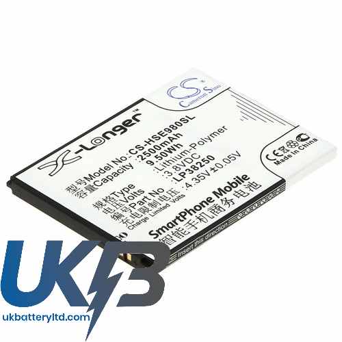 HISENSE T980 Compatible Replacement Battery