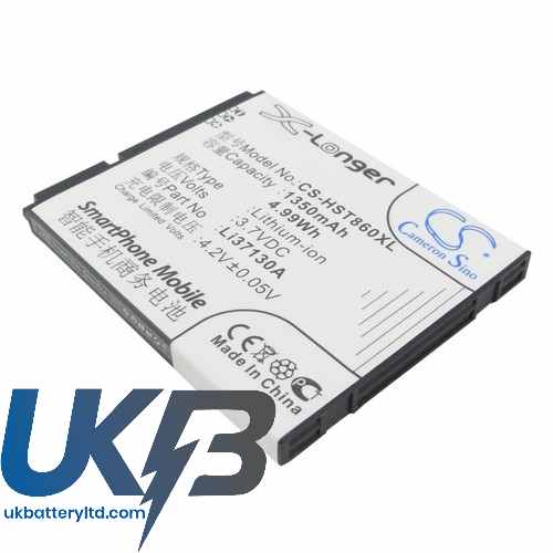 HISENSE Li37130A Compatible Replacement Battery