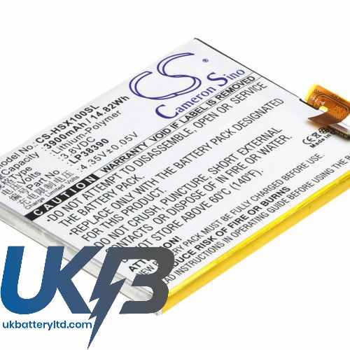 Hisense LP38390 HS-X1 TD-LTE Compatible Replacement Battery