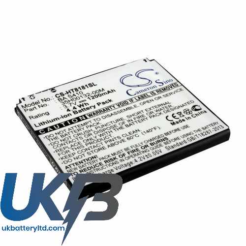 HTC 35H00132-00M 35H00132-05M BA S410 A8181 A8182 A8183 Compatible Replacement Battery