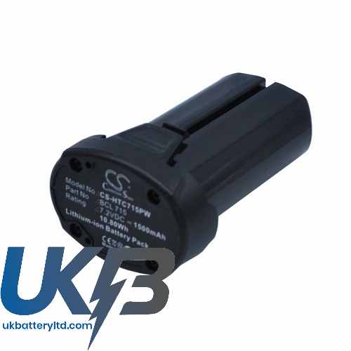 HITACHI BCL715 Compatible Replacement Battery