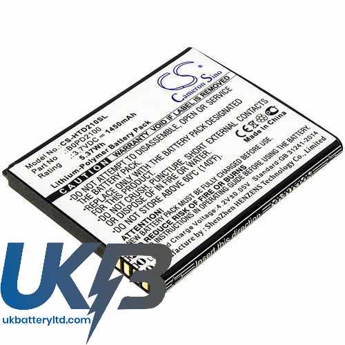 HTC B0PD2100 Compatible Replacement Battery