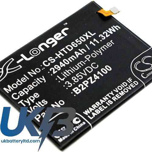 HTC 35H00267 01M Compatible Replacement Battery