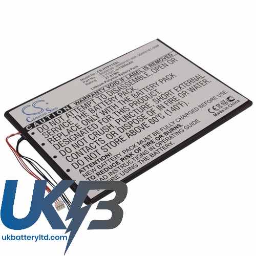 HTC Jetstream10.1 Compatible Replacement Battery