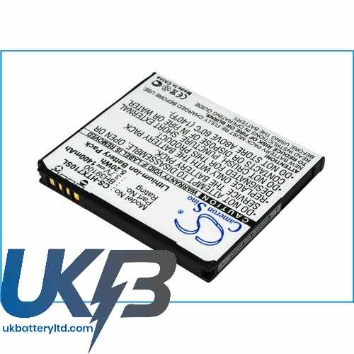 HTC X710a Compatible Replacement Battery