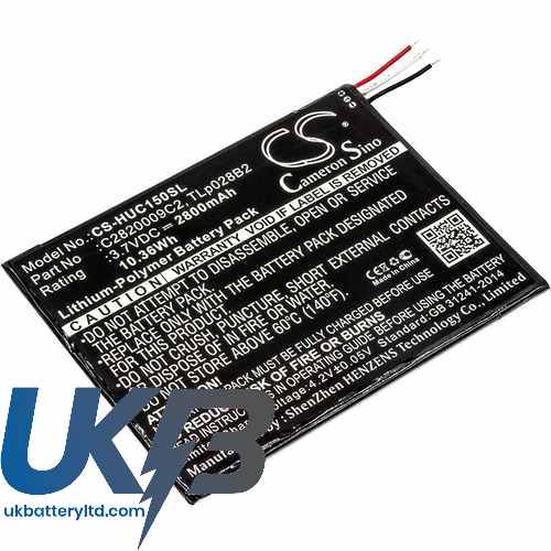 KURIO C2820009C2 Compatible Replacement Battery