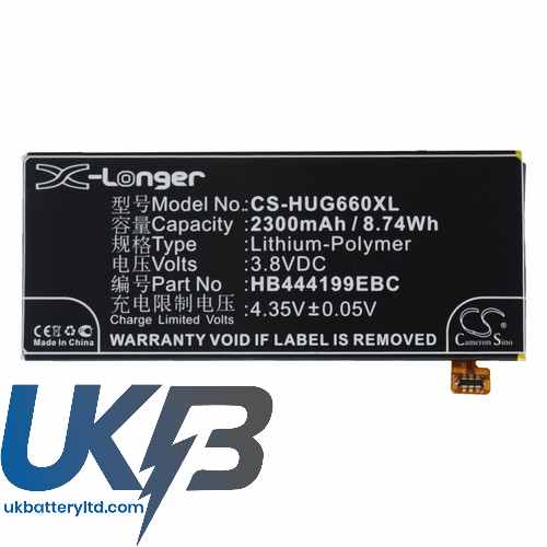 HUAWEI HB444199EBC Compatible Replacement Battery