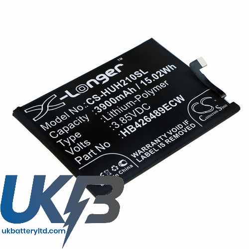 Huawei PCT-LX9 Compatible Replacement Battery